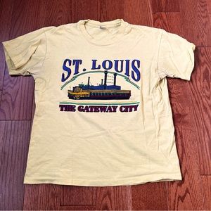 Vintage St. Louis Gateway City Anvil Shirt XL